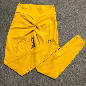 Bombshell Sportswear Bright Yellow Leggings